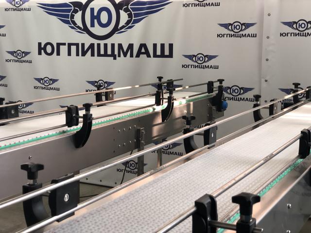 Транспортер с модульной лентой в Шалушке